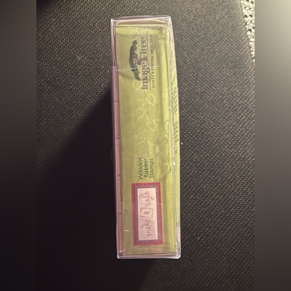 🔥Image Tree Wooden Block Rubber Stamps NIB - Picture 8 of 9